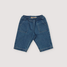  The New Society Meganisi Baby Pant Mid Blue Denim