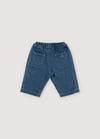 The New Society Meganisi Baby Pant Mid Blue Denim