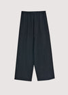 The New Society Melissa Woman Pant Palazzo Midnight Black