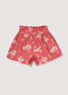 The New Society Nauplia Woman Short Chili Beach Flowers