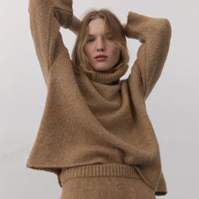  The New Society Ottawa Woman Jumper Suede Camel