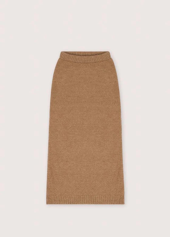 The New Society Ottawa Woman Skirt Suede Camel