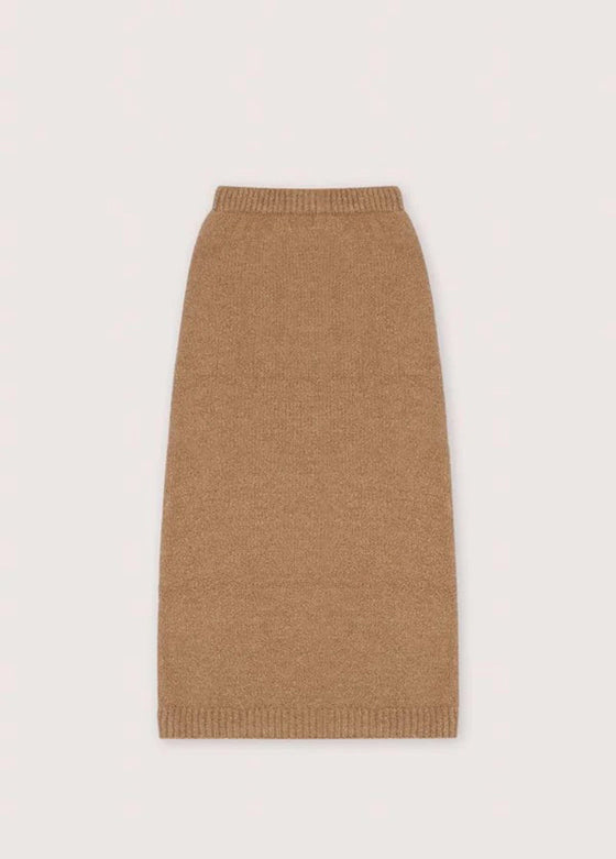 The New Society Ottawa Woman Skirt Suede Camel