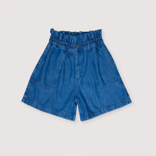  The New Society Piero Woman Short Blue Denim