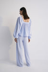 The New Society Symi Woman Blouse Powder Blue