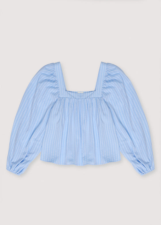 The New Society Symi Woman Blouse Powder Blue