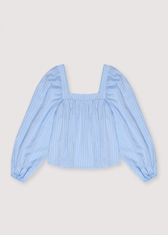 The New Society Symi Woman Blouse Powder Blue