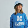 The New Society TNS Logo Sweatshirt Iris Whisper