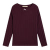 TNS Logo Tee - Wine