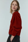 The New Society Tibet Woman Jumper Ruby Dusk