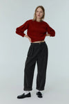 The New Society Tibet Woman Jumper Ruby Dusk