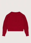 The New Society Tibet Woman Jumper Ruby Dusk