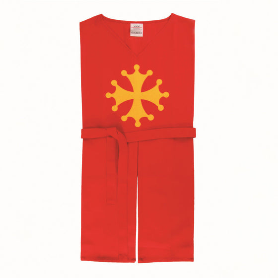 VAH Occitan Cross Tunic red and yellow