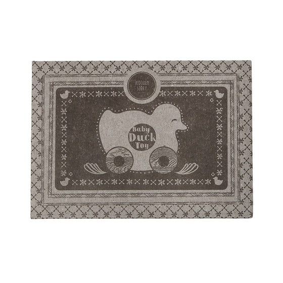 Wooden Baby Duck Car