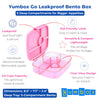 Yumbox Go 5 Sections - Sydney Pink