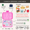 Yumbox Ireland Dublin Original 6 sections Fifi Pink Paris tray