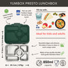 Yumbox Ireland Dublin Presto Bento Box Kale Green