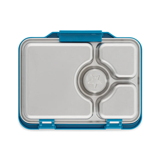 Yumbox Pret Stainless steel 4 sections Normandy Blue