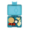 Yumbox Snack 3 sections - Twinkle Aqua Glitter/ Aqua clear tray