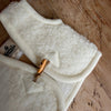 Baby Wool Teddy Vest - Natural