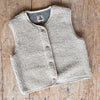 Women's Wool Teddy Vest - Oat