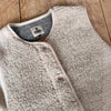 Women's Wool Teddy Vest - Oat