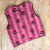 Women's Wool Teddy Vest - Tulip