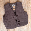 Women's Wool Teddy Vest - Cocoa