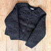 Women's Wool Teddy Jacket - Soft Black