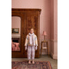 Apolina | Cara Curve Jersey Trouser - Icelandic Poppy Jacquard
