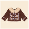 Apolina | Daria Blouse - Dark Chocolate
