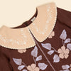 Apolina | Daria Blouse - Dark Chocolate