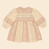Apolina | Wilma Dress - Dried Rose/Cream