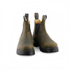 Women's Lug Boot - Olive Suede