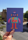 Robot Birthday Card