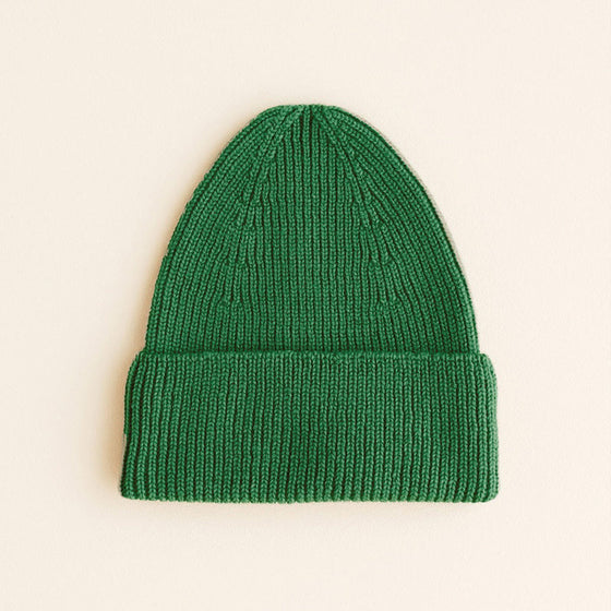 hvid Beanie Fonzie Grass