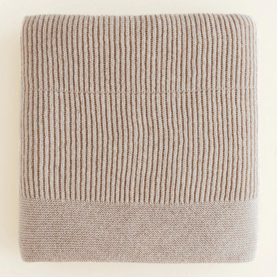hvid Blanket Gaston Beige