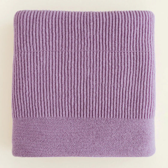 hvid Blanket Gaston Lavender