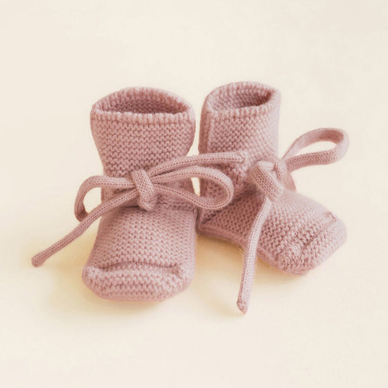 hvid Booties Powder