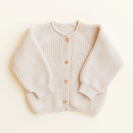 hvid Cardigan Inga Cream