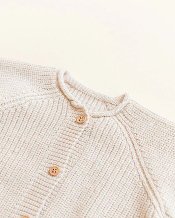 hvid Cardigan Inga Cream
