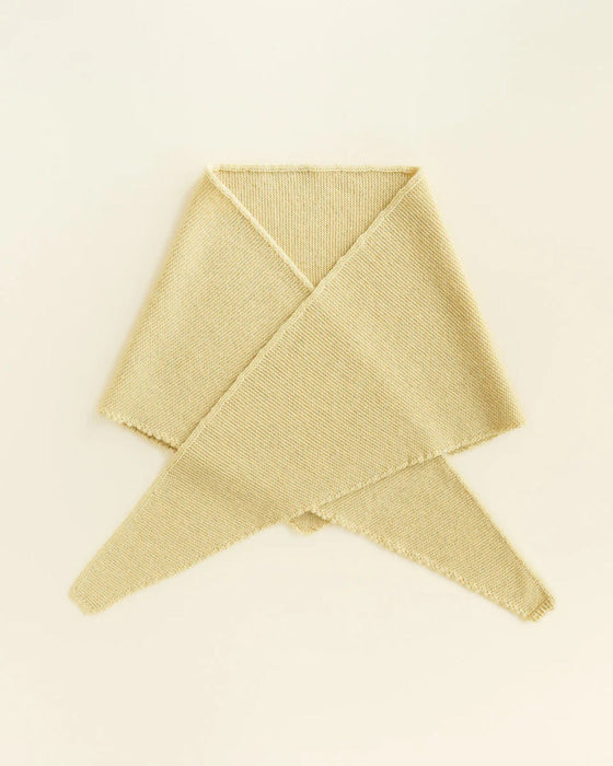 hvid Triangle scarf Josephina Light Yellow