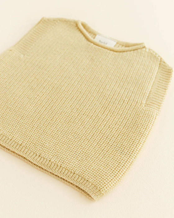 hvid Vest Harvey Baby Light Yellow