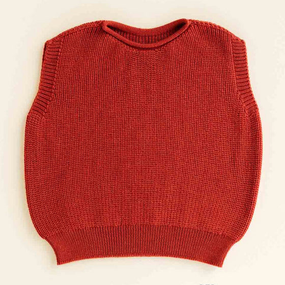hvid Vest Harvey Red
