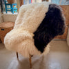 Irish Sheepskin Rug / Throw - Brown