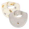 2 Pack Bibs - Stripe Como