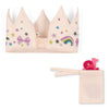 Birthday Crown Glitter - Rainbow