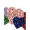 Coeur Beaded Hair Clip