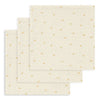Muslin Cloths 3 Pack - Lemon Dot
