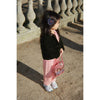 Rose Rouge Bow Hair Clips